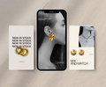 Luxury Jewelry Instagram Templates | Editable Canva Designs | 1 Month Access